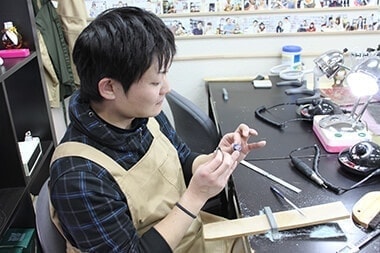 T・S様 神奈川県相模原市手作り指輪制作風景