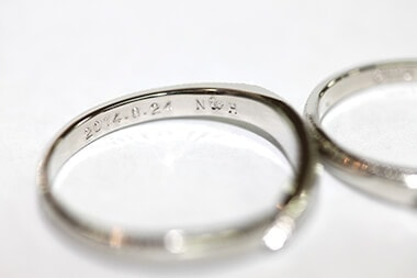 H・M様　N・K様ご夫妻 東京都葛飾区 手作り結婚指輪完成写真